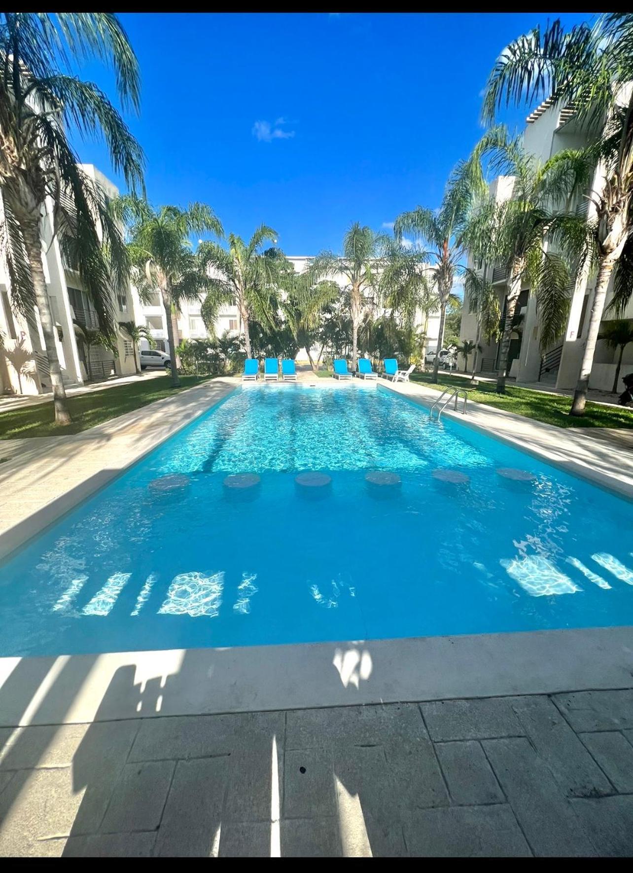 신데 델 카르멘 Departamento Blue Vacacional 아파트 외부 사진