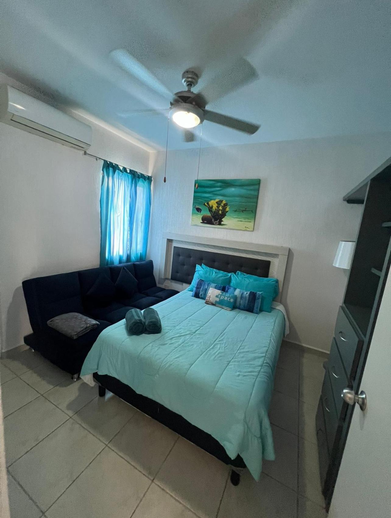 신데 델 카르멘 Departamento Blue Vacacional 아파트 외부 사진
